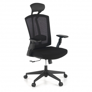 sedia ergonomica nero ridley rete transpirante braccioli regolabili 3d supporto lombare poggiatesta 1