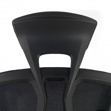 sedia ergonomica nero ridley rete transpirante braccioli regolabili 3d supporto lombare poggiatesta 6