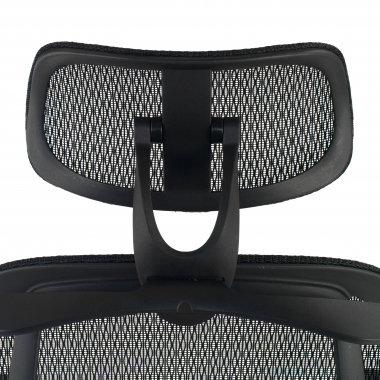 sedia ergonomica nero locktech rete transpirante braccioli regolabili 1d supporto lombare poggiatesta 7