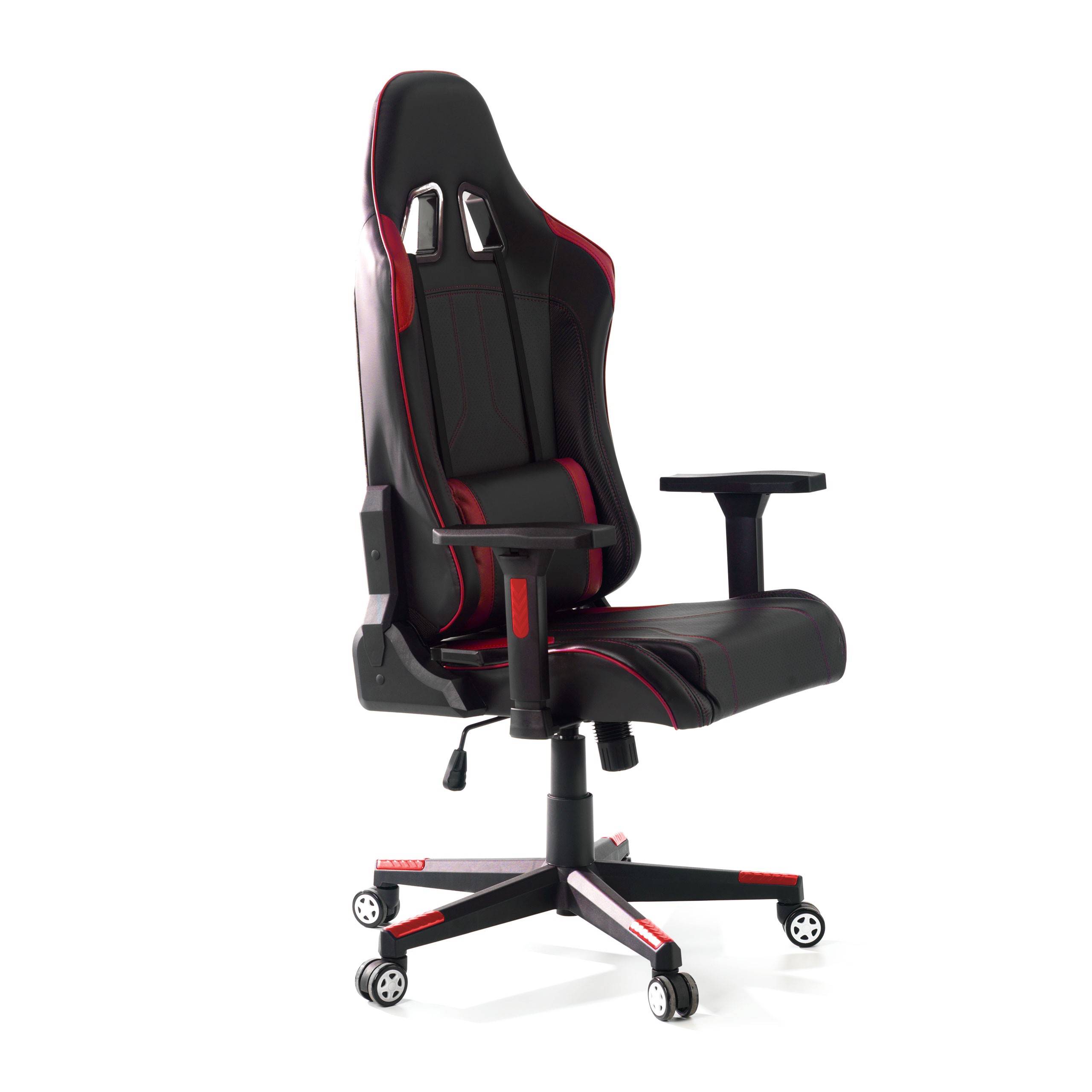 Sedia Gaming Helix, supporto lombare, schienale reclinabile