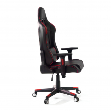 sedia gaming rosso sedia da ufficio ecopelle braccioli regolabili 3d 5