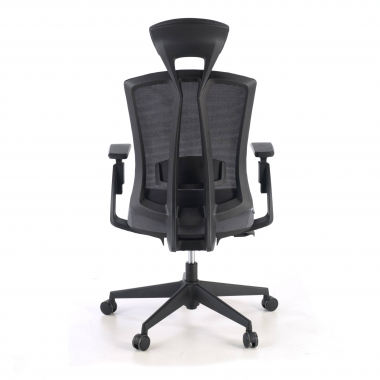 sedia ergonomica grigio ridley rete transpirante braccioli regolabili 3d supporto lombare poggiatesta 7