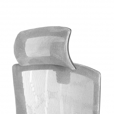 sedia ergonomica grigio winter rete transpirante braccioli regolabili 3d doppio supporto lombare poggiatesta 9