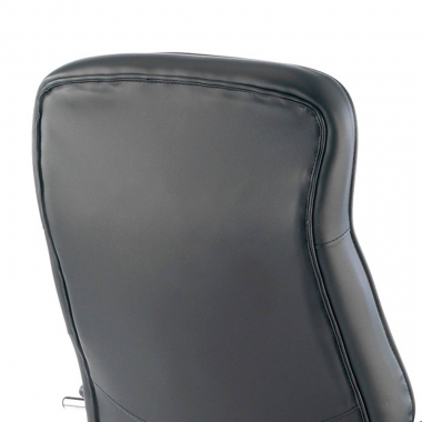 poltrona da ufficio nero glencoe ecopelle braccioli imbottiti 8