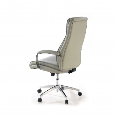 poltrona da ufficio grigio counter ecopelle braccioli imbottiti 7