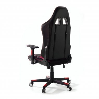sedia gaming rosso sedia da ufficio ecopelle braccioli regolabili 3d 7