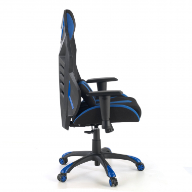 sedia gaming blu fenix rete transpirante braccioli regolabili 3d 4