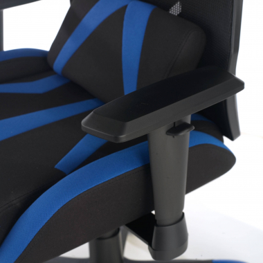 sedia gaming blu fenix rete transpirante braccioli regolabili 3d 5