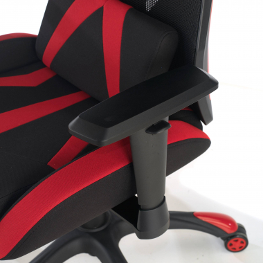 sedia gaming rosso fenix rete transpirante braccioli regolabili 3d 8