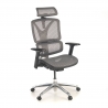 Sedia Ergonomica Focus, Struttura in alluminio, Schienale Regolabile