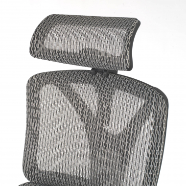 sedia ergonomica grigio focus rete transpirante braccioli regolabili 3d supporto lombare 9