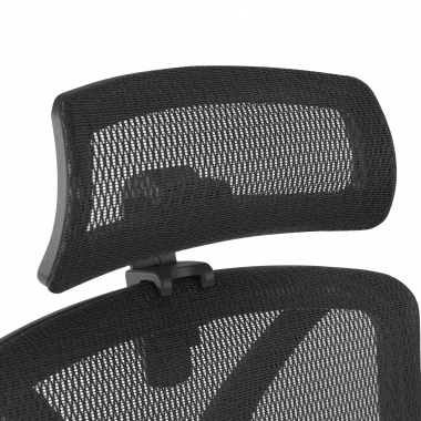 sedia ergonomica nero focus rete transpirante braccioli regolabili 3d supporto lombare 6