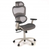 Sedia Ergonomica Ergocity FX, base in alluminio e rete TechSport