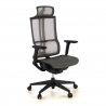 Sedia Ergonomica con poggiatesta Enjoy white, Meccanismo Synchro