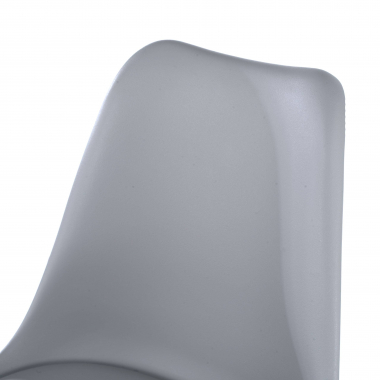 sedia scrivania per bambini grigio sedia da ufficio di plastica senza braccioli 5