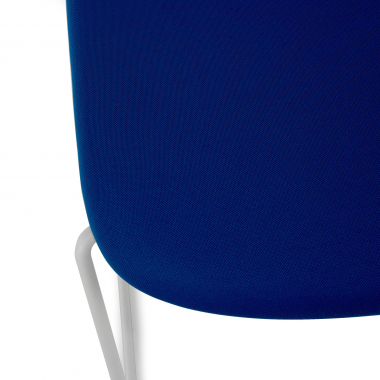 sedia da conferenza bianco blu sedia con braccioli tessuto braccioli fissi 8
