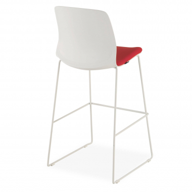 sgabello da ufficio rosso sgabello da ufficio tessuto senza braccioli 7