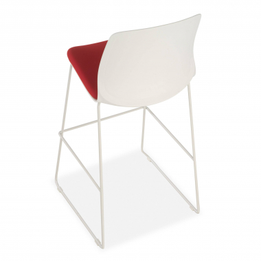 sgabello da ufficio rosso sgabello da ufficio tessuto senza braccioli 8