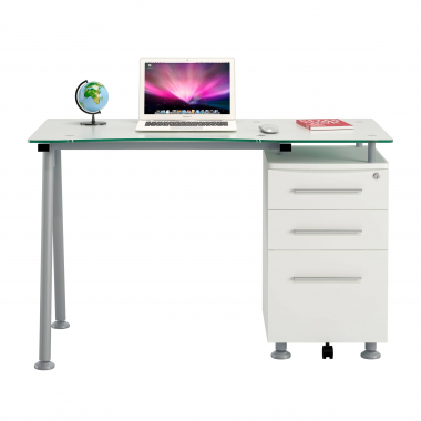 scrivania ufficio bianco strong 8