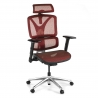 Sedia Ergonomica Focus, Struttura in alluminio, Schienale Regolabile