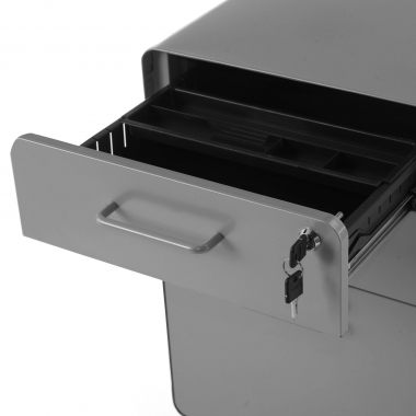 cassettiera da ufficio alluminio zole 7