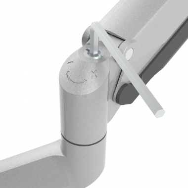 supporto per monitor alluminio erghos 4