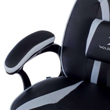 sedia gaming bianco ecopelle ecopelle braccioli fissi 7