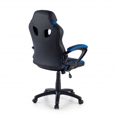 sedia gaming blu drift ecopelle braccioli fissi 6