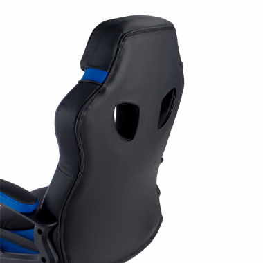 sedia gaming blu drift ecopelle braccioli fissi 9