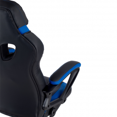 sedia gaming blu drift ecopelle braccioli fissi 10