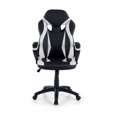 sedia gaming bianco drift ecopelle braccioli fissi 3