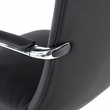 Sedia Sala d'Attesa Kraff, schienale ergonomico, slitta