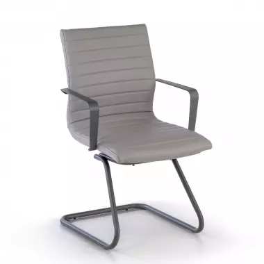 Poltrona Sala Atessa Class, telaio in acciaio, slitta