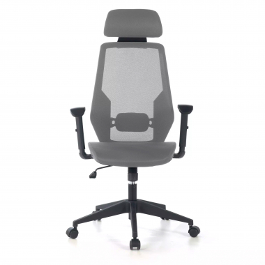 sedia da ufficio grigio belinda rete transpirante braccioli regolabili 1d supporto lombare poggiatesta 3