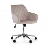 Poltroncina Girévole Ministry, struttura in acciaio