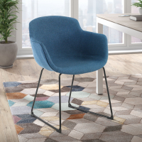 Sedia Sala Attesa Laure, Cantilever, Imbottitura Spessa, Imbottita