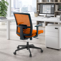 Sedia da ufficio ergonomica Akira, meccanismo syncro