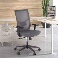 Sedia Ufficio Ergonomica Verdi, braccioli regolabili, supporto lombare,