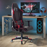 Sedia Gaming Helix, supporto lombare, schienale reclinabile