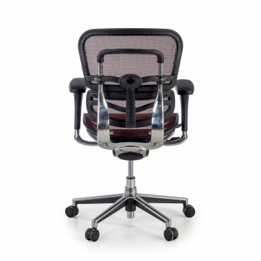sedia da ufficio economica arancione rosso rete transpirante braccioli regolabili 4d doppio supporto lombare 7