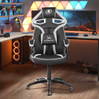 Sedia Gaming Warrior supporto lombare, imbottita