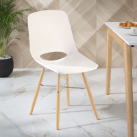 Sedia Scrivania Bambini Joy, Gambe in Legno, Resistente