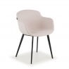 Sedia Sala Attesa Laure, Cantilever, Imbottitura Spessa, Imbottita