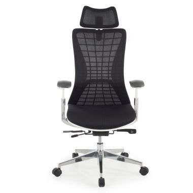 sedia ergonomica nero miller rete transpirante braccioli regolabili 3d 4