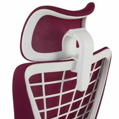 sedia ergonomica rosso miller rete transpirante braccioli regolabili 3d 9