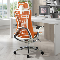 Sedia Ergonomica Professionale Miller, braccioli 3D, rete