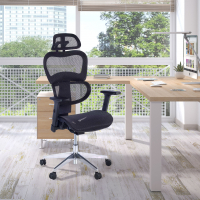 Sedia Ergonomica Ergocity FX, base in alluminio e rete TechSport