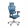 Sedia Ergonomica Ergohuman V2, seduta imbottita, struttura nera