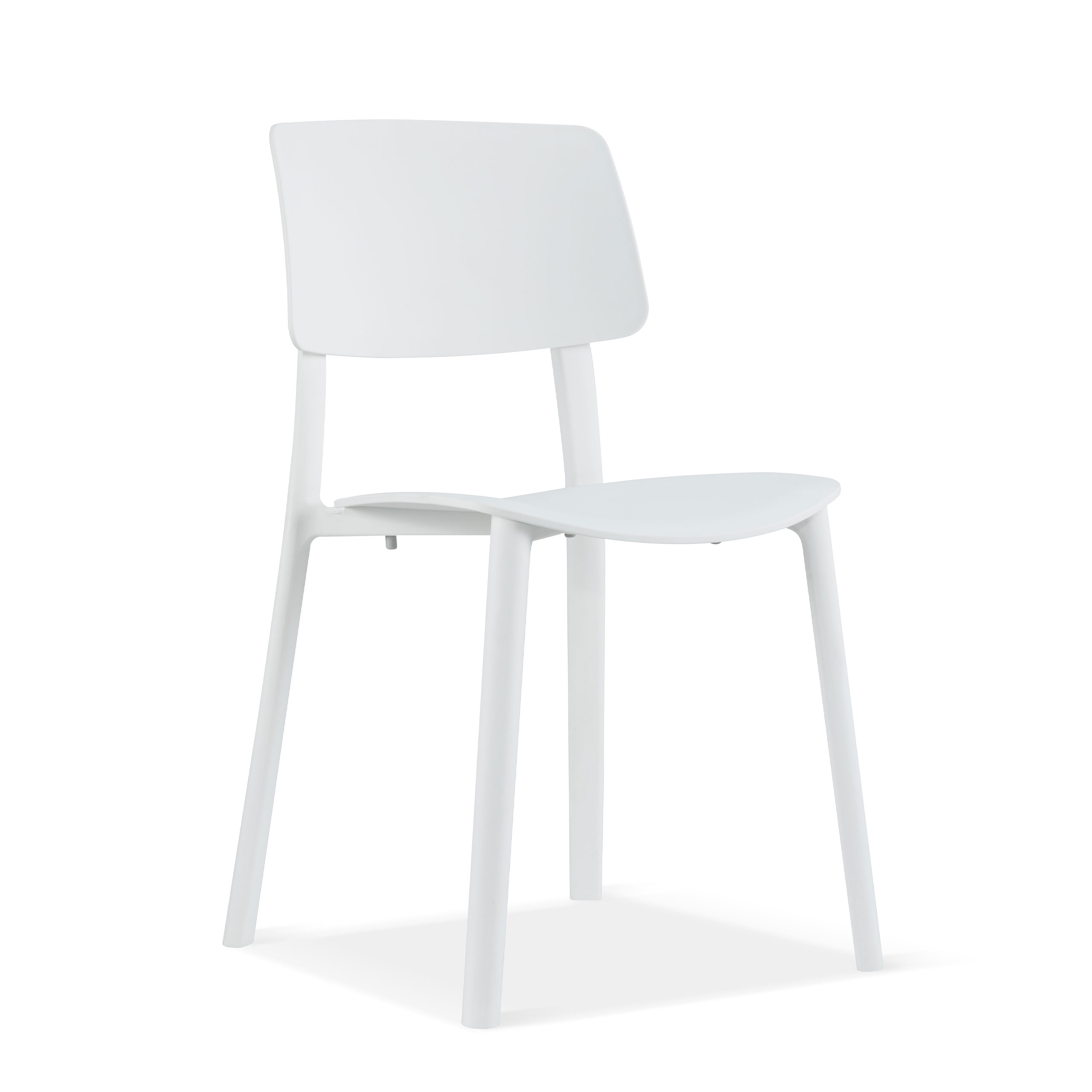 Sedia Sala d'Attesa Etna, design minimalista e impilabile