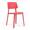Sedia Sala d'Attesa Etna, design minimalista e impilabile